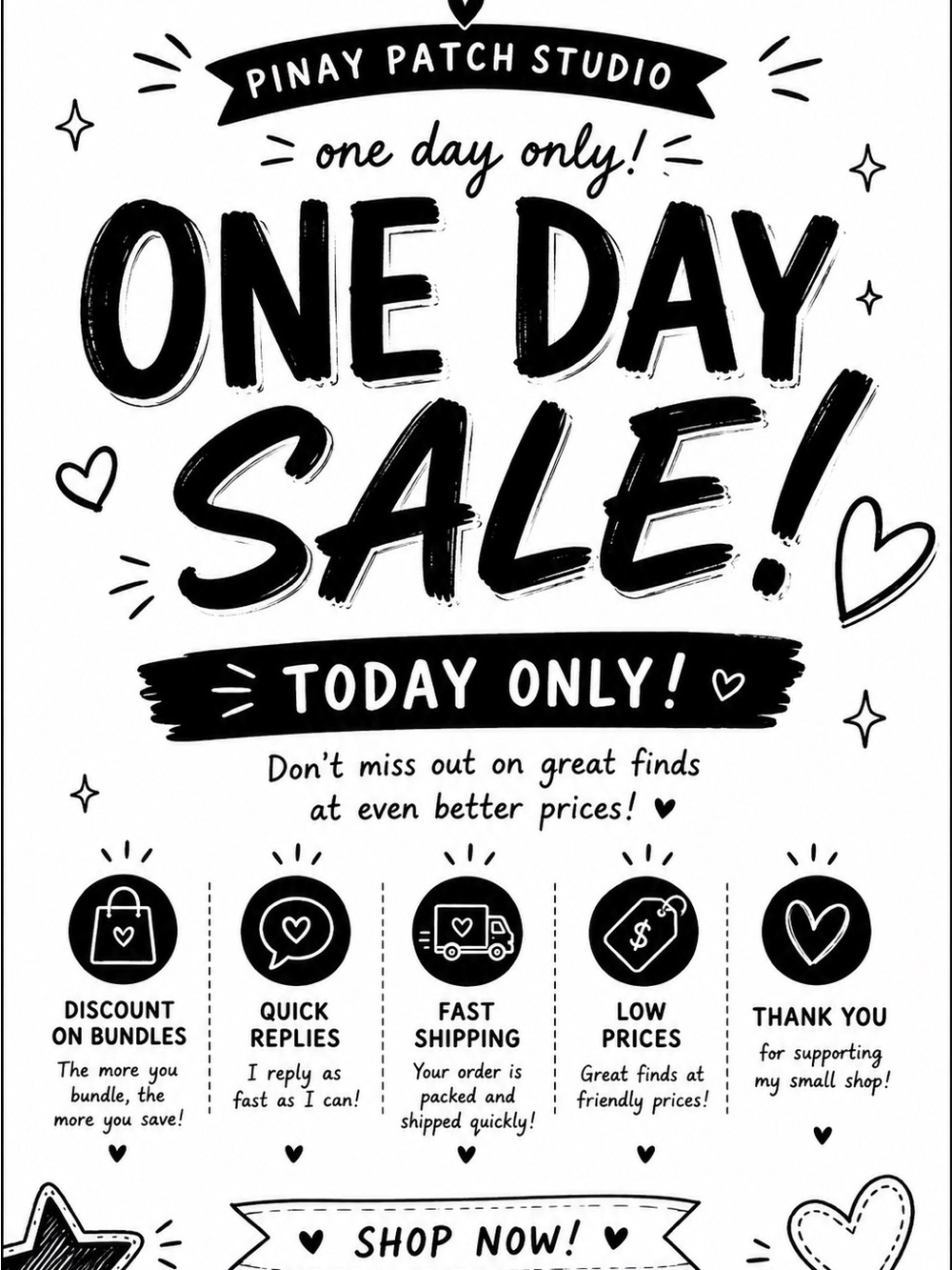 >>>One Day Flash Sale<<<
